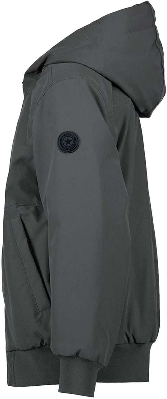 Airforce Padded Bomber Jacket Grijs