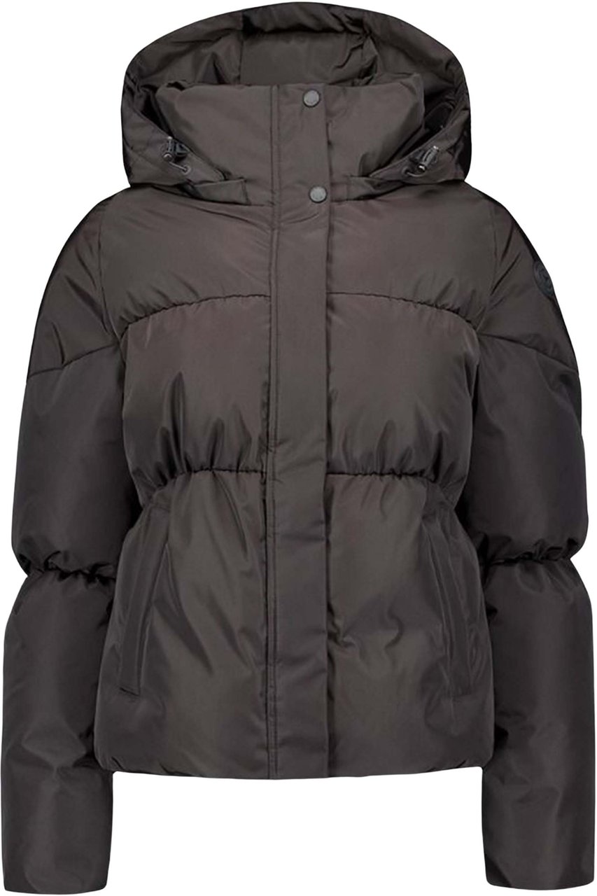 Airforce Maya Puffer Winterjas Zwart
