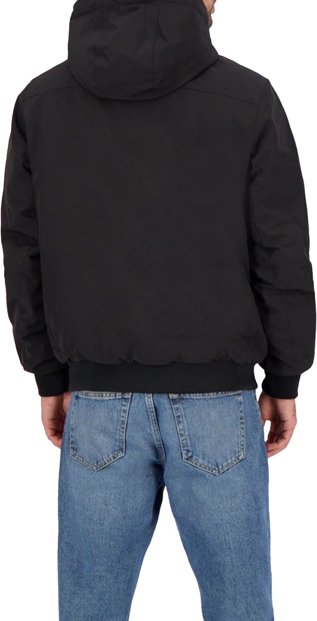 Airforce Padded Bomber Jacket Zwart