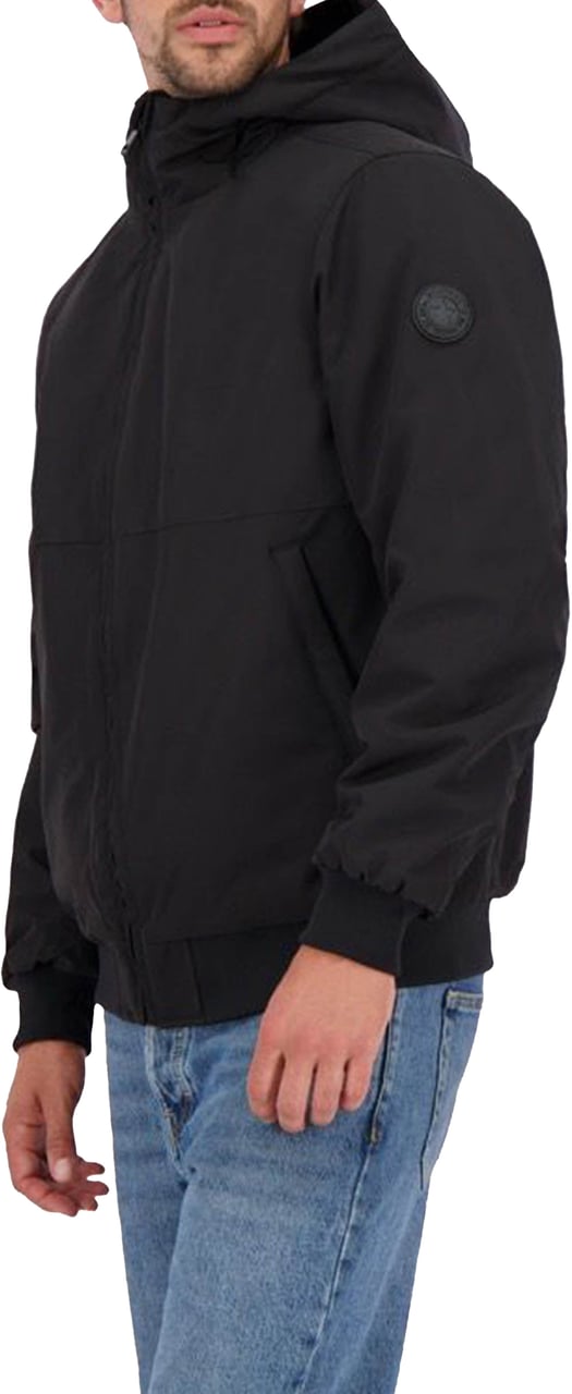 Airforce Padded Bomber Jacket Zwart