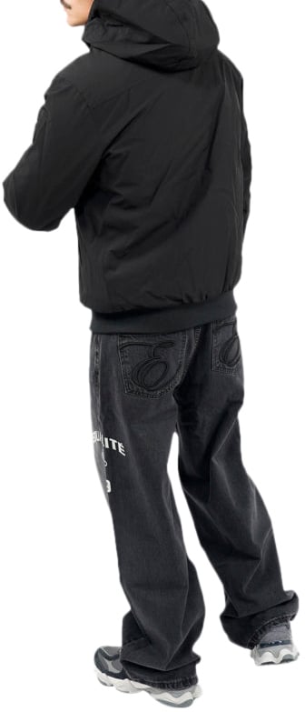 Airforce Padded Bomber Jacket Zwart