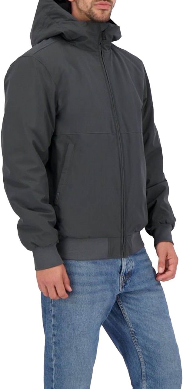 Airforce Padded Bomber Jacket Grijs