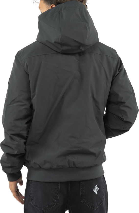 Airforce Padded Bomber Jacket Grijs