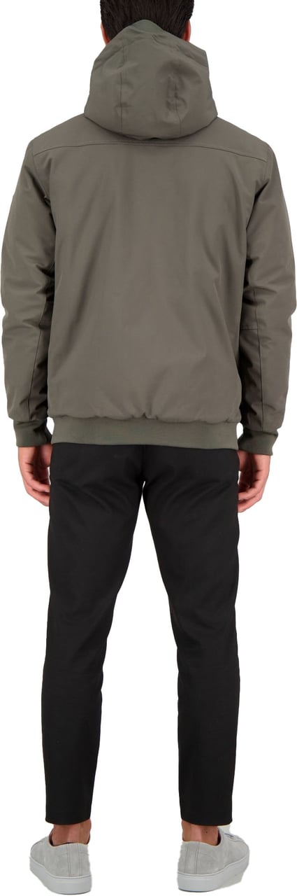 Airforce Padded Men Bomber Groen
