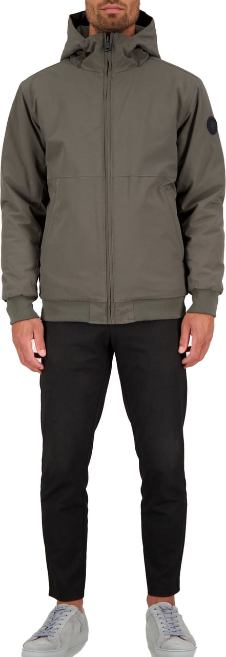 Airforce Padded Men Bomber Groen