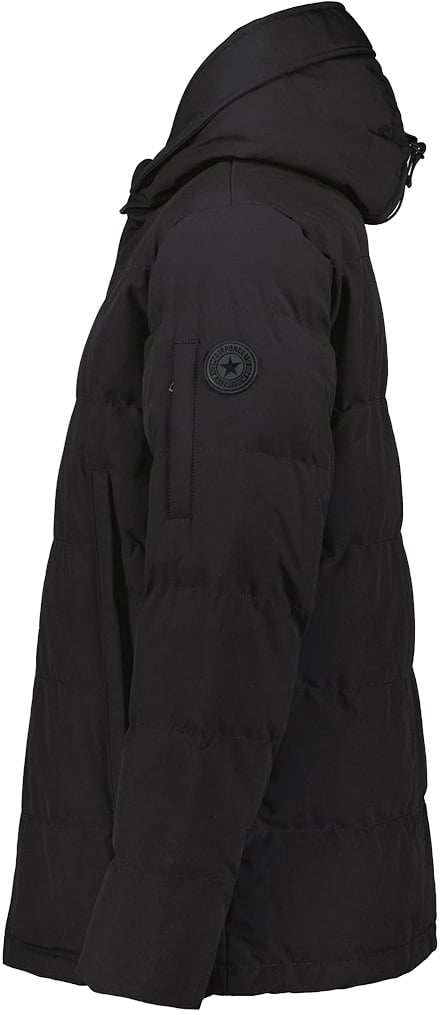 Airforce Mitchell Parka True Black Zwart
