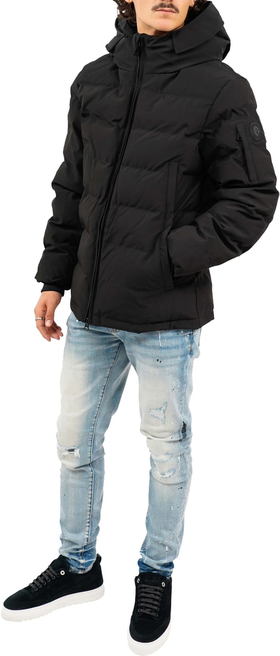 Airforce Mitchell Parka Winterjas Zwart