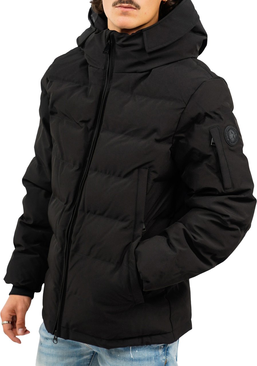 Airforce Mitchell Parka Winterjas Zwart