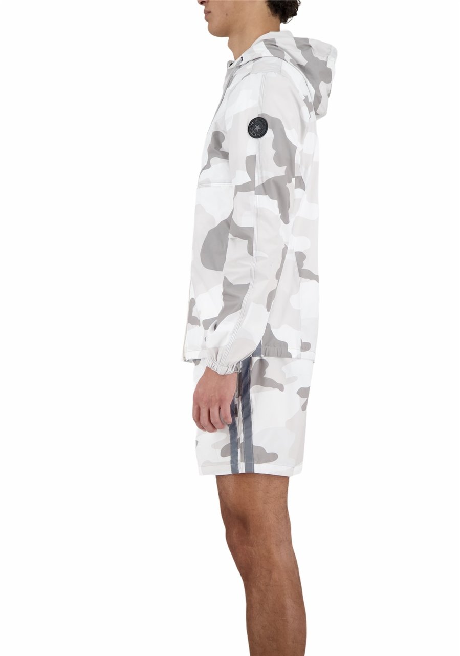 Airforce Hooded Jacket Camo Wit