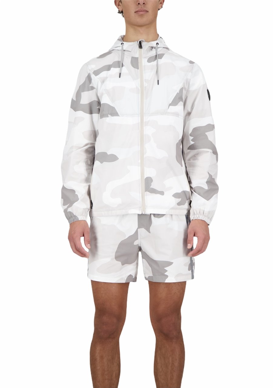 Airforce Hooded Jacket Camo Wit