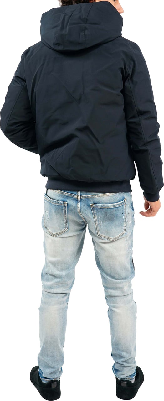 Airforce Reversible Padded Winterjas Blauw