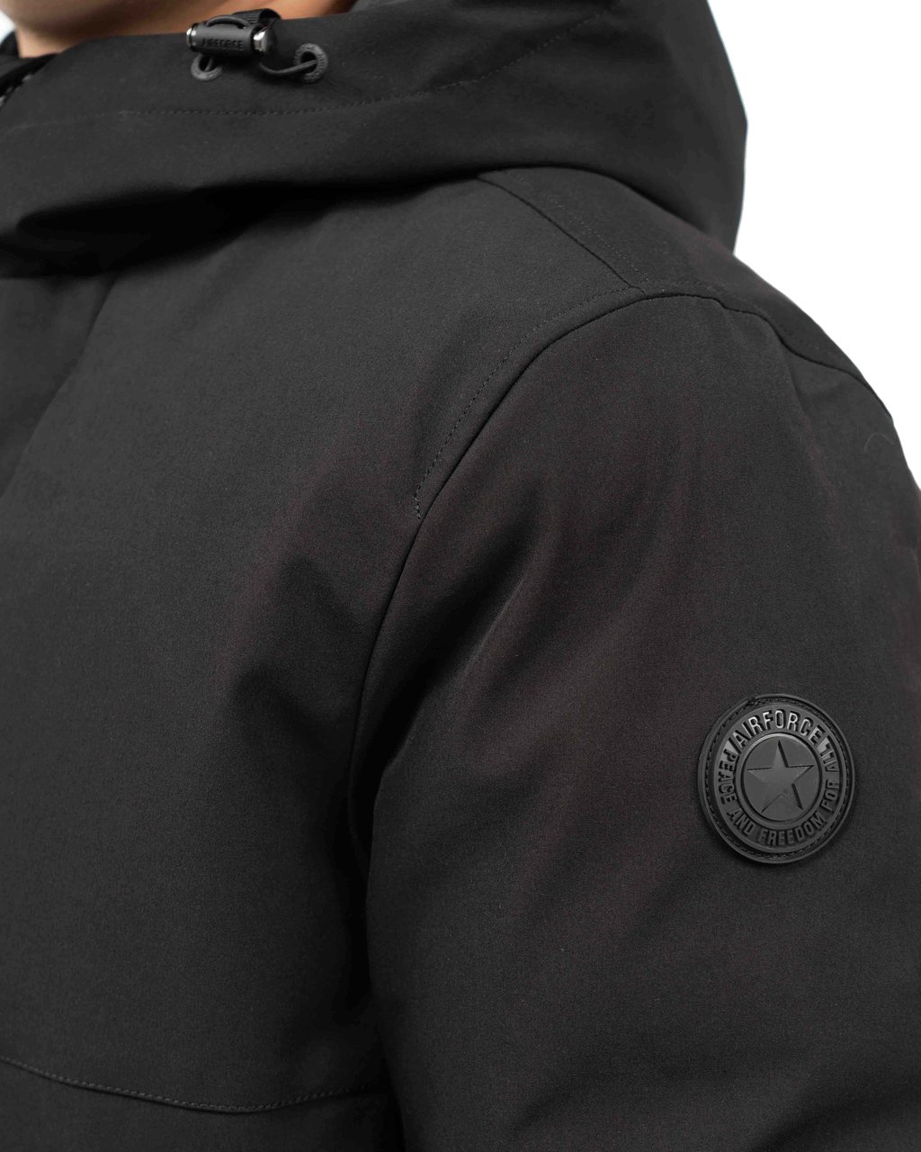 Airforce Reversible Padded Winterjas Zwart