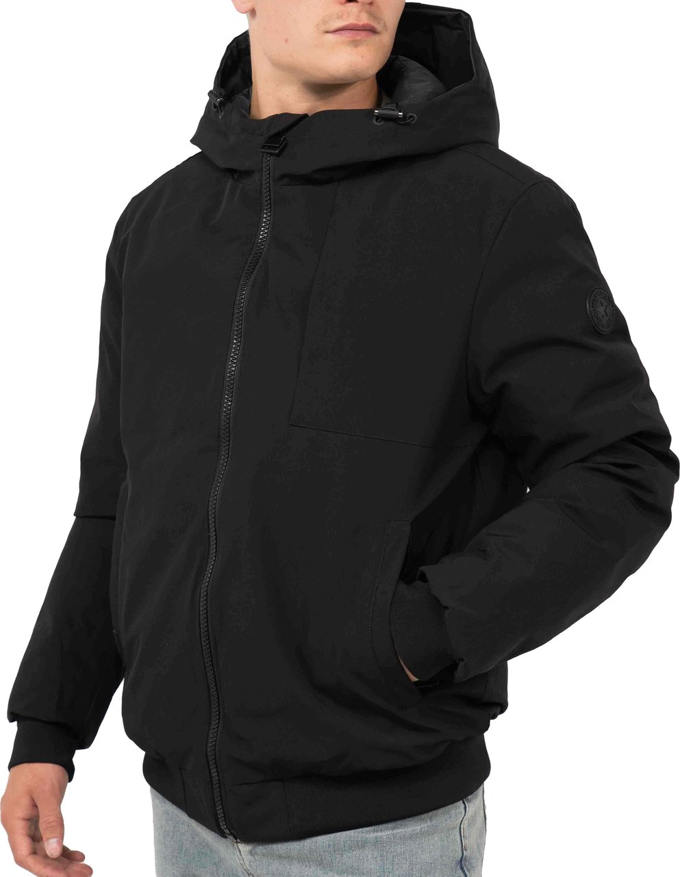Airforce Reversible Padded Winterjas Zwart