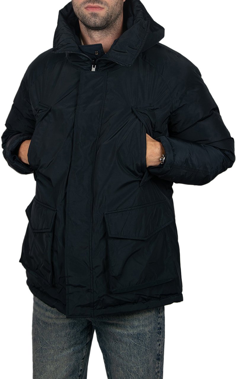 Airforce Reversible Parka Blauw
