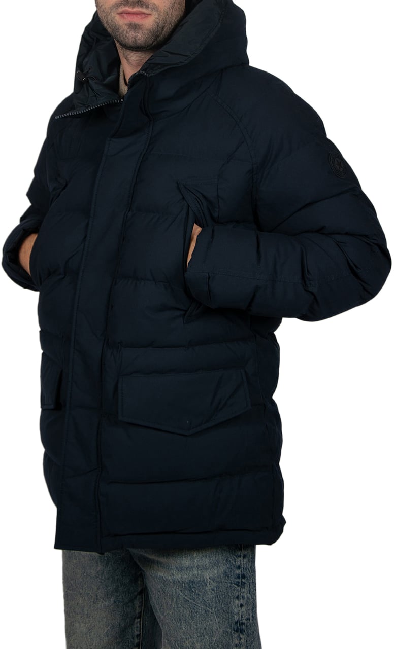 Airforce Reversible Parka Blauw