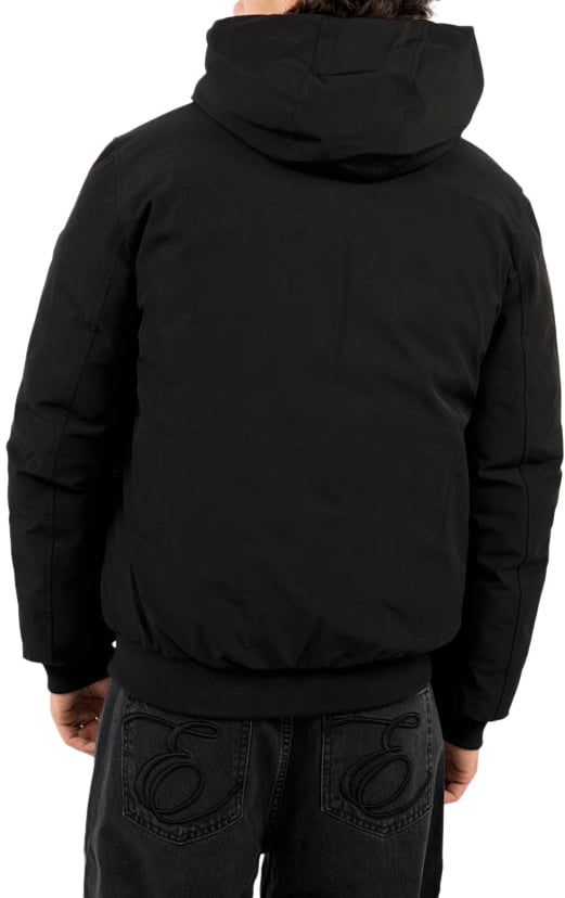 Airforce Hooded Reversible Winterjas Zwart