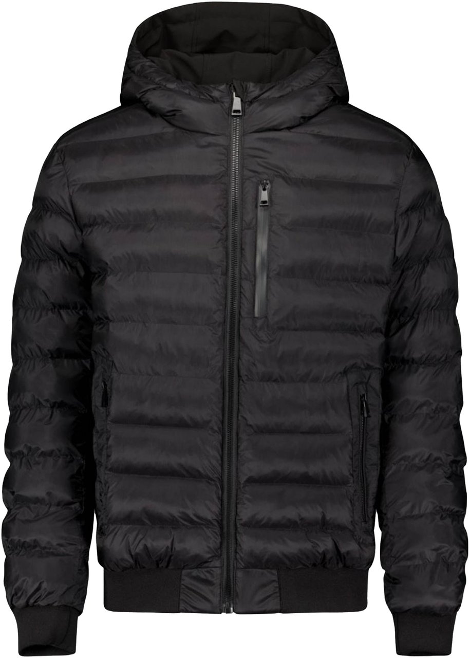 Airforce Hooded Reversible Winterjas Zwart