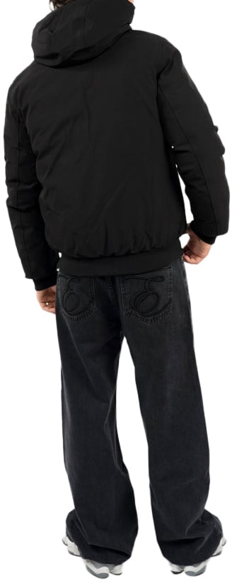 Airforce Hooded Reversible Winterjas Zwart