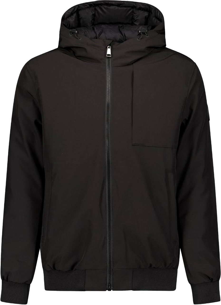 Airforce Hooded Reversible Winterjas Zwart