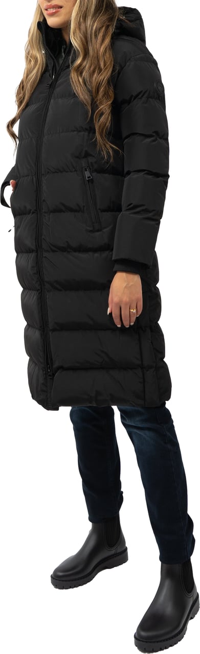Airforce Grace Lange Winterjas Zwart