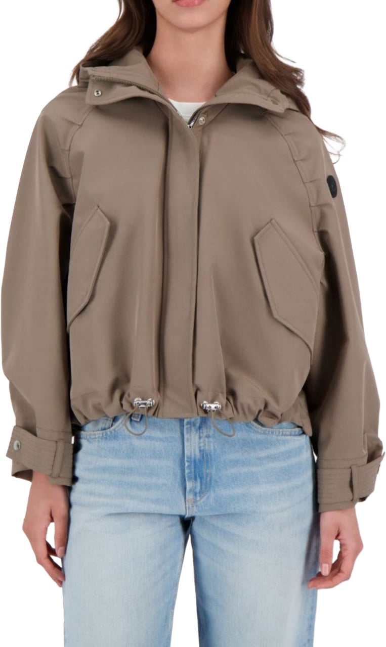 Airforce Oversized Softshell Jas Groen