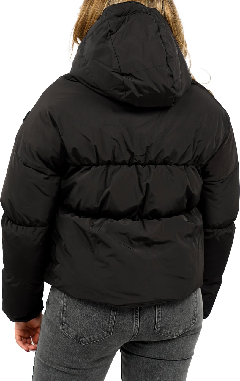 Airforce Maya Puffer Winterjas Zwart