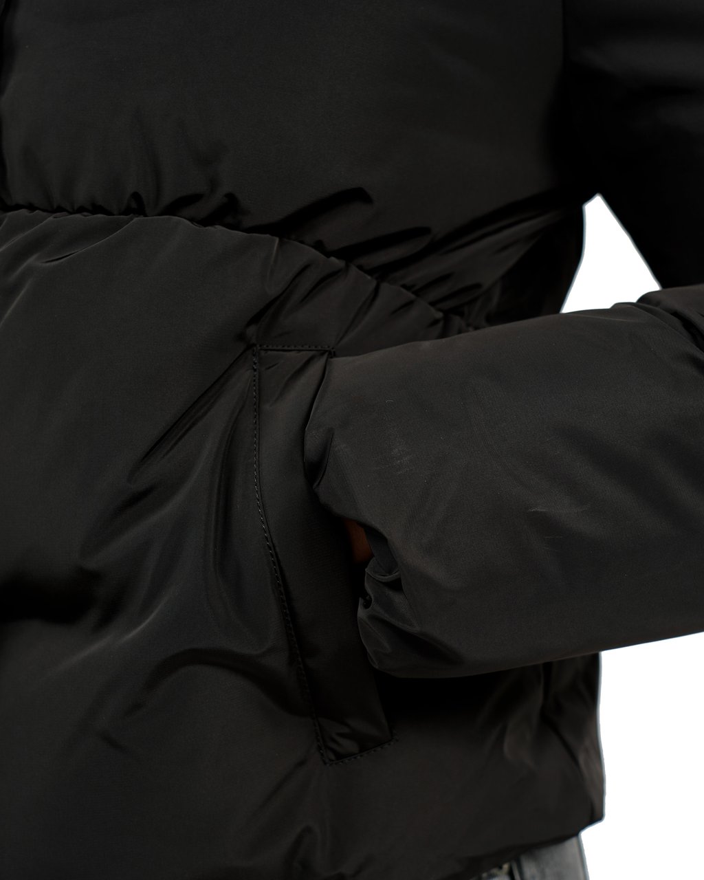 Airforce Maya Puffer Winterjas Zwart