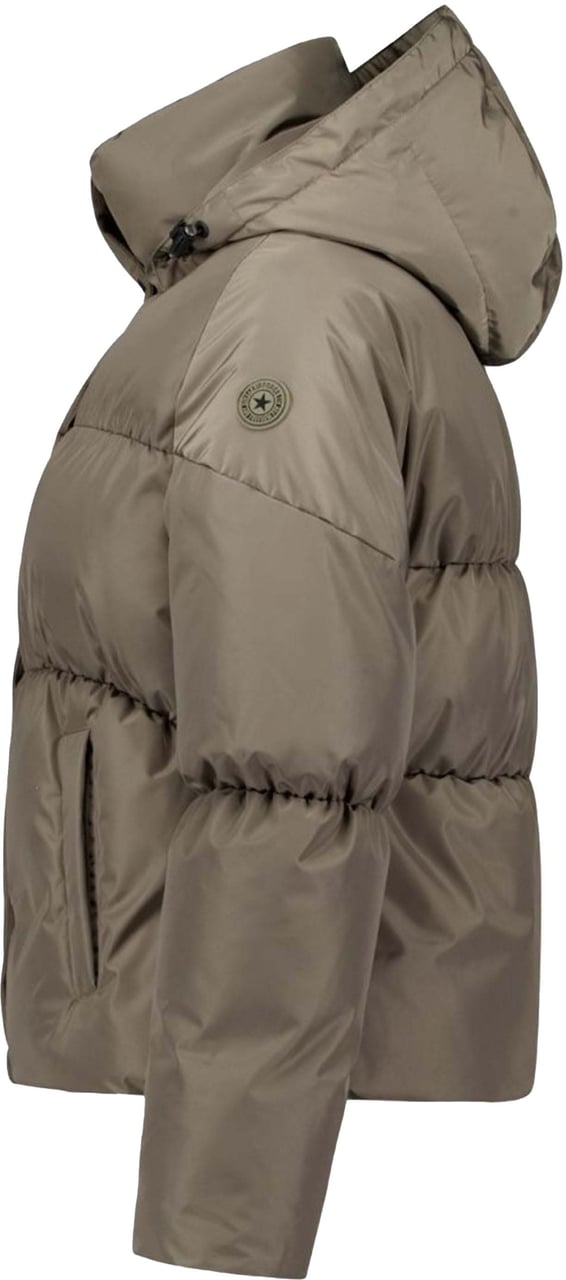 Airforce Maya Puffer Jas Groen