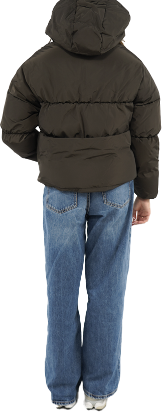 Airforce Maya Puffer Jas Wit