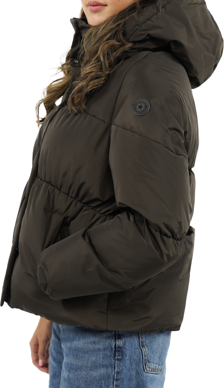 Airforce Maya Puffer Jas Wit