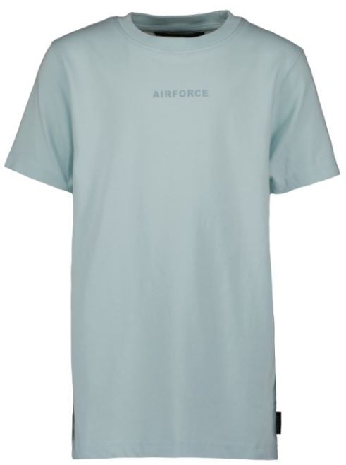 Airforce Woring/Logo T-shirt Blauw
