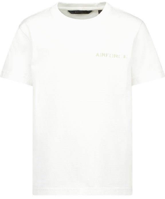 Airforce Doubble Led T-shirt Wit