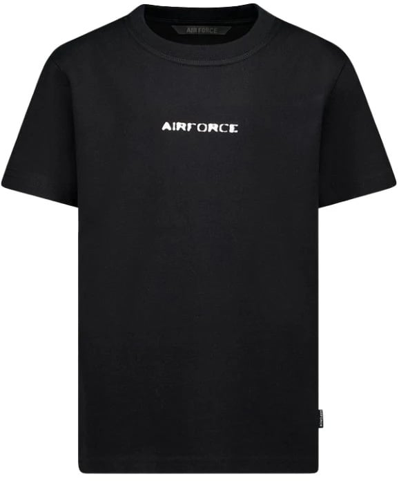 Airforce Hazy Round T-shirt Zwart