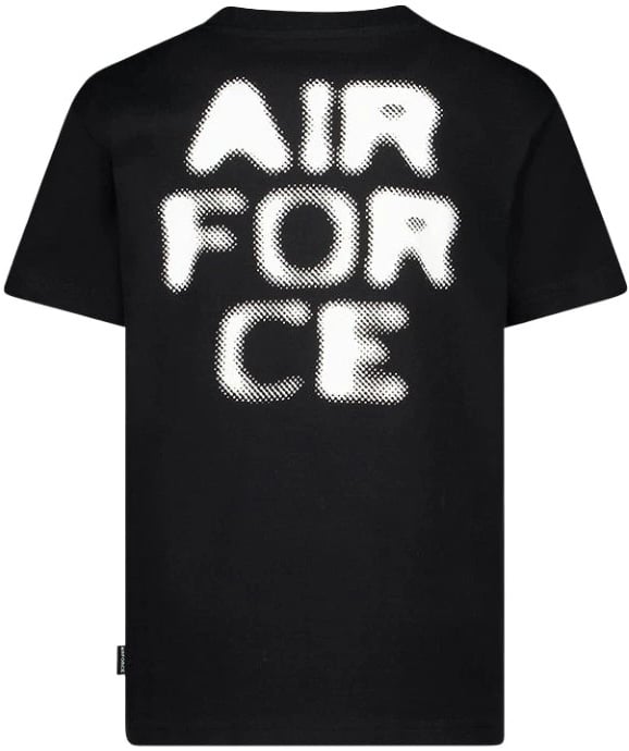 Airforce Hazy Round T-shirt Zwart