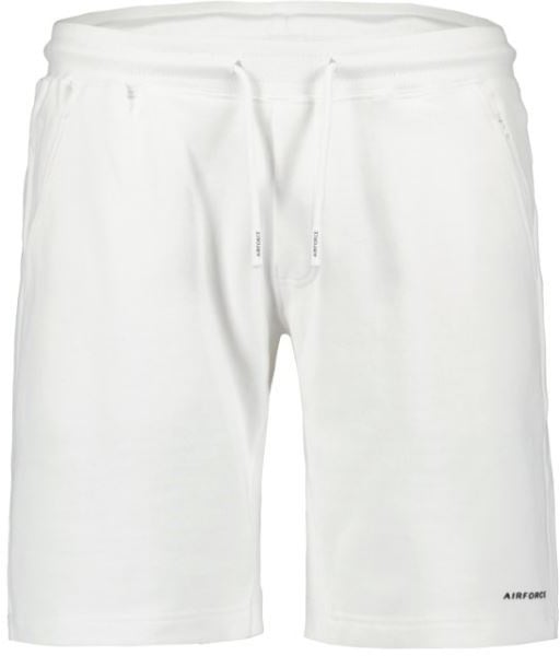 Airforce Sweat Kortebroek Wit