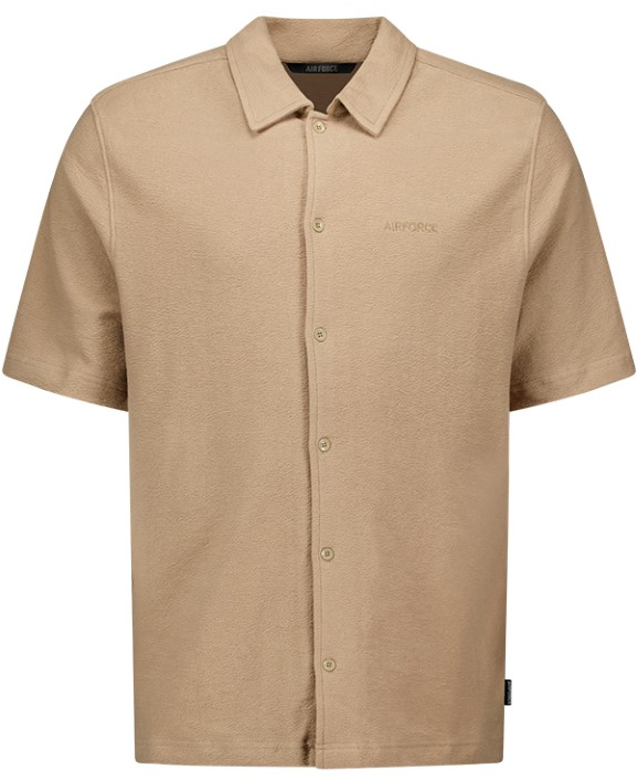 Airforce Woven Short Sleeve Beige