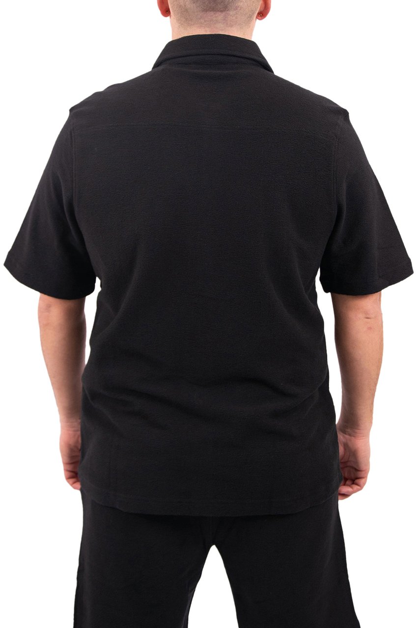 Airforce Airforce Woven Short Sleeve Shirt Zwart