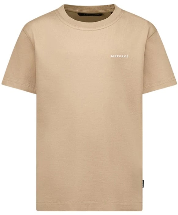 Airforce Basic T-shirt Heren Beige
