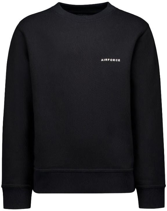 Airforce Basic Sweater True Black/White Zwart