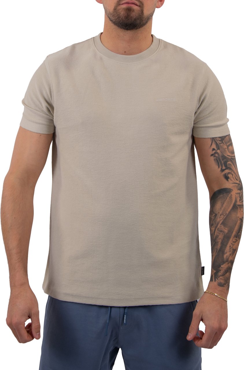 Airforce Airforce Milo Tee (Badstof) Beige