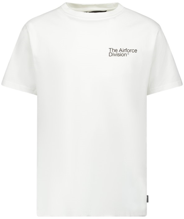 Airforce Division T-shirt Wit