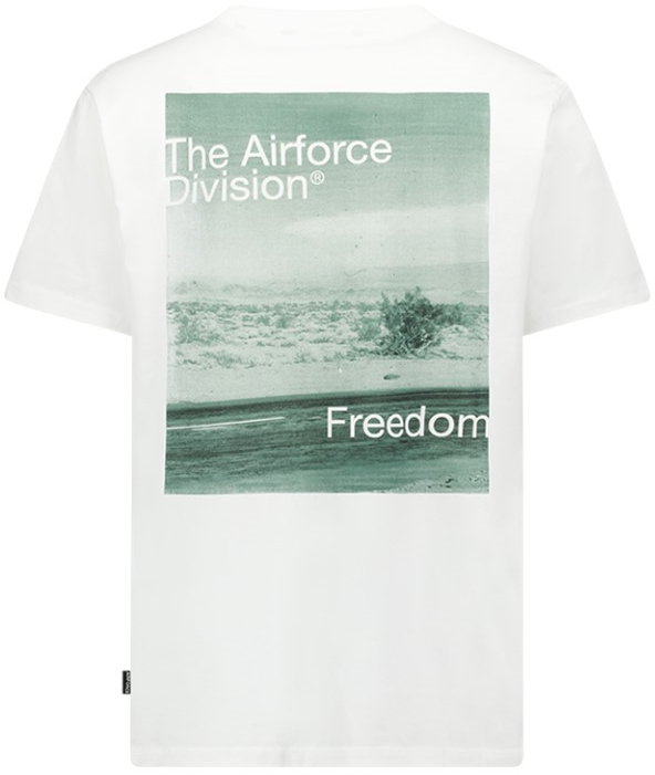 Airforce Division T-shirt Wit