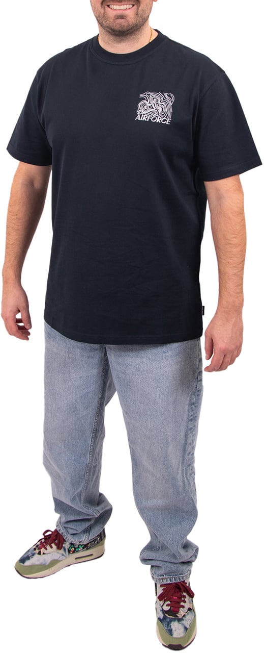 Airforce Altitude T-Shirt Back Print Blauw