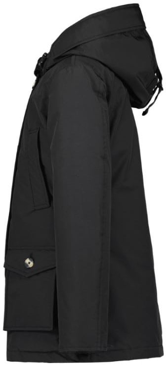 Airforce 4 Pocket Parka Jas Zwart