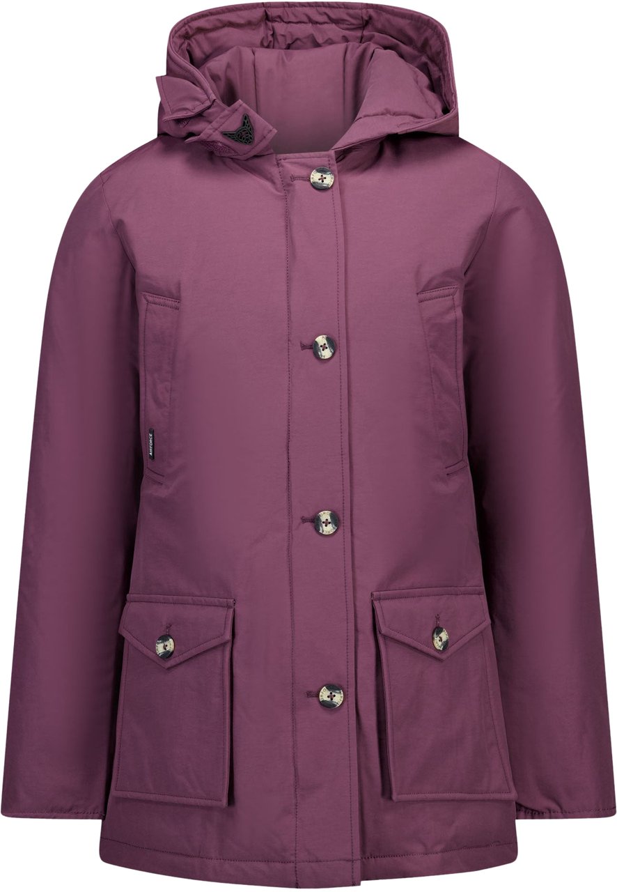 Airforce Airforce Kinder Meisjes Winterjas In Bordeaux Rood
