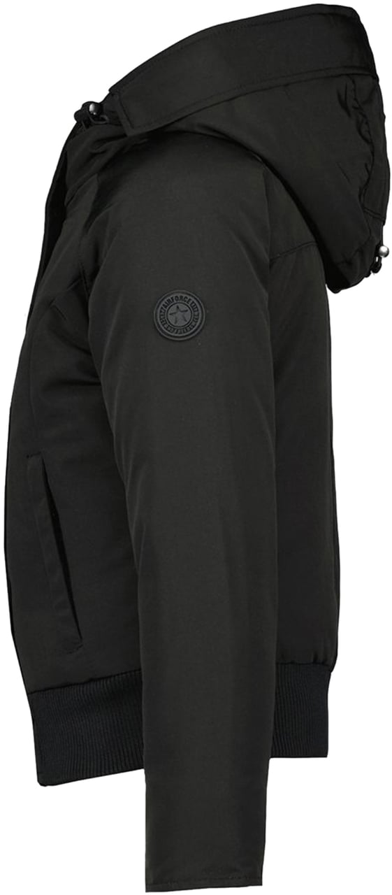Airforce Bomber Winterjas Zwart