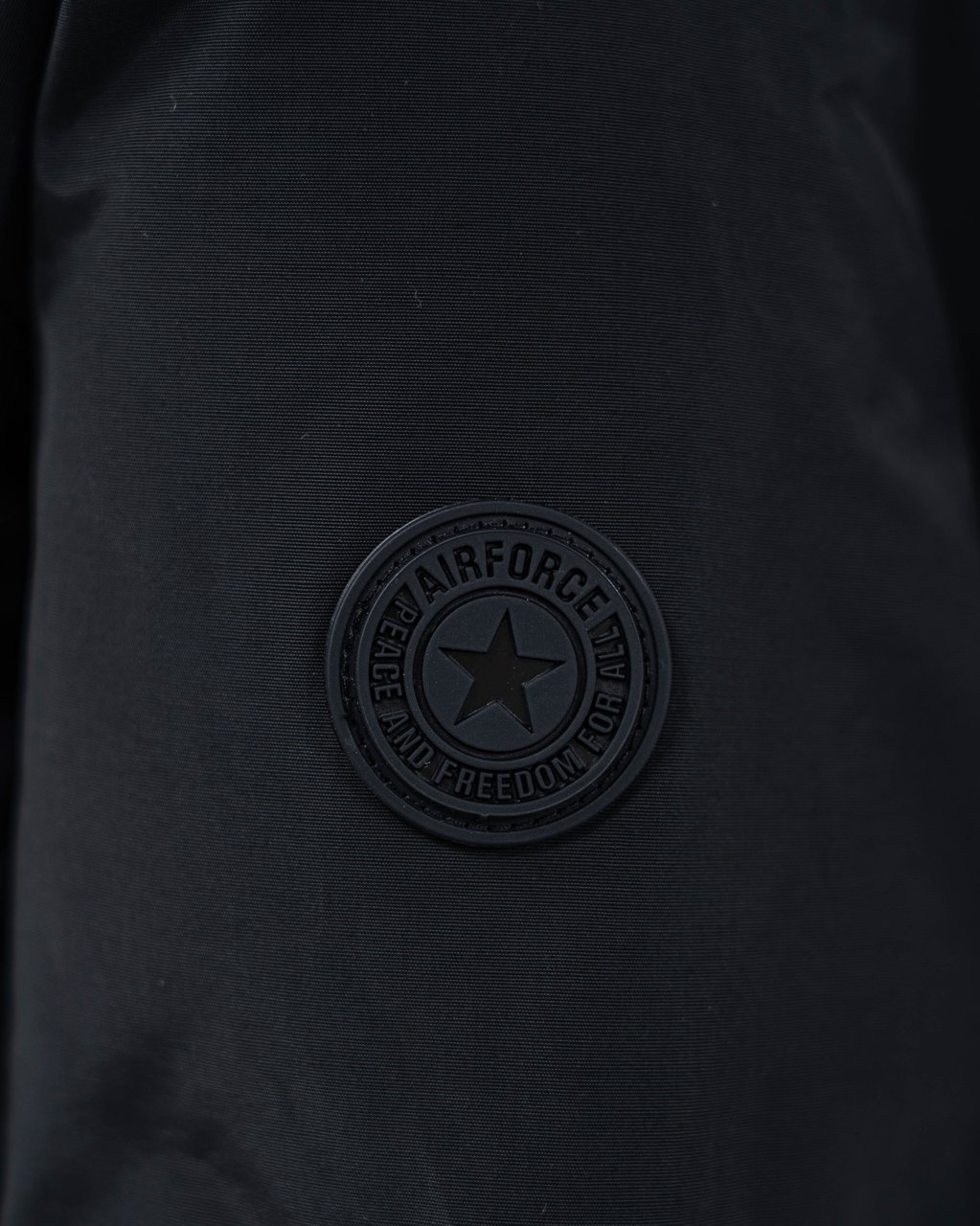 Airforce Bomber Winterjas Zwart