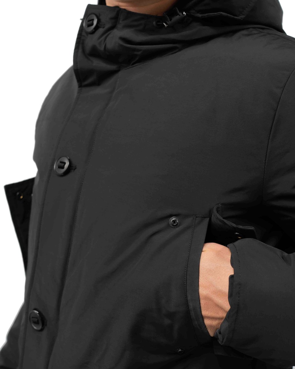 Airforce Classic Parka Winterjas Ice Zwart