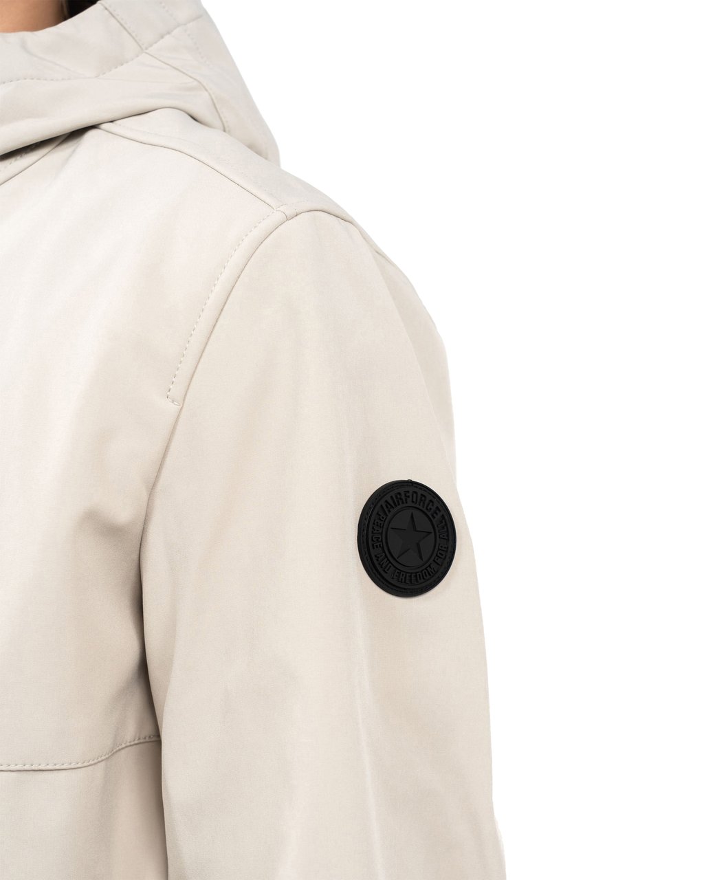 Airforce Softshell Jas Chestpocket Beige