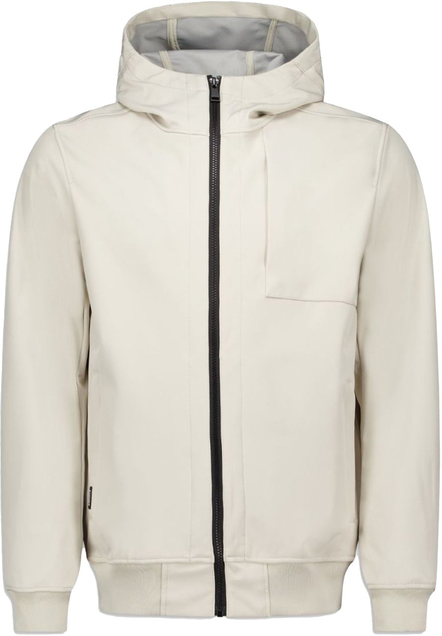 Airforce Softshell Jas Chestpocket Beige